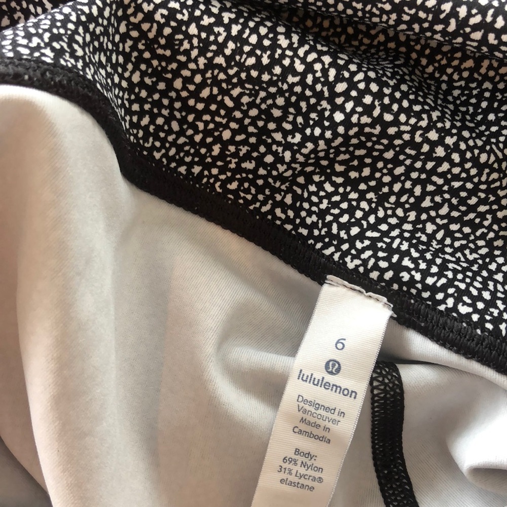 Lululemon Wunder Under Patterned High Rise - Picture 4 of 4